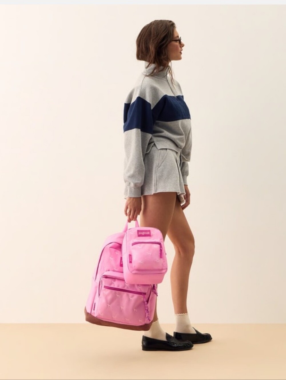 Victoria’s Secret PINK x JanSport Backpack Lunch Box Set Pink Dog Set